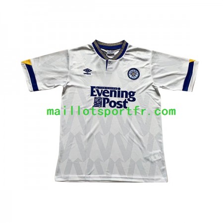 Maillot de Foot Leeds United Retro Domicile 1991-1992